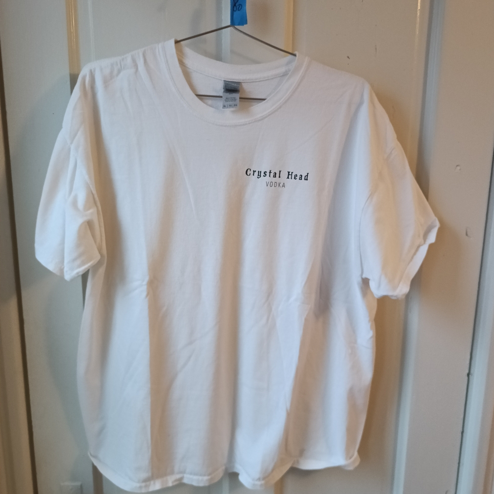 Gildan White Graphic Short Sleeve Tee